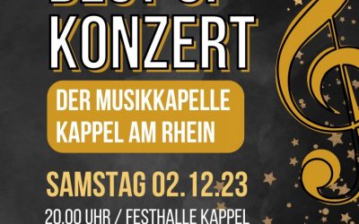 Jahreskonzert der Musikkapelle Kappel am Rhein 2023